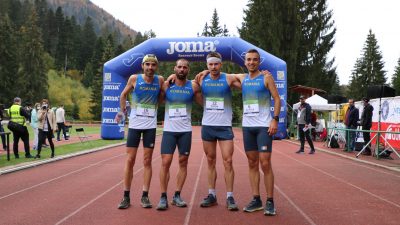 Campionatul Balcanic de alergare montană - Băieți Finish